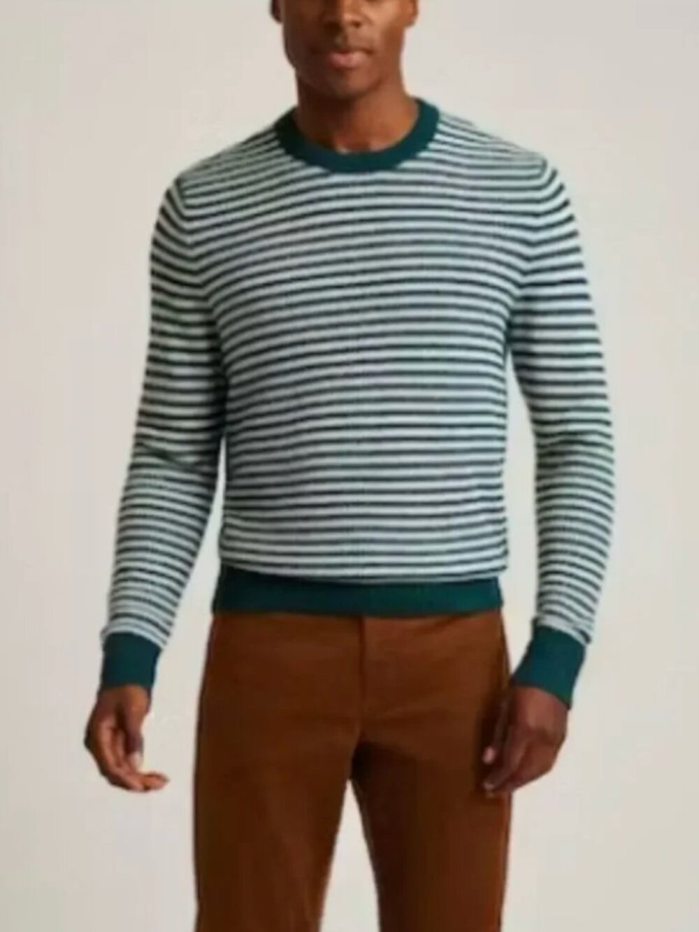 Bonobos Midweight Stripe Stitch Crew Neck Sweater